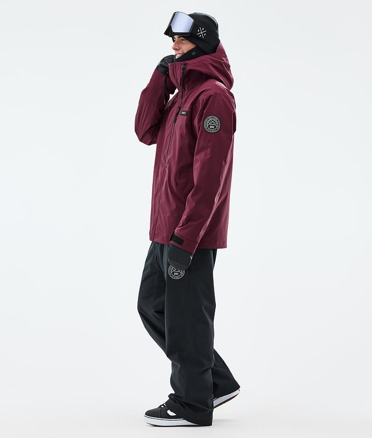 Dope Blizzard Full Zip Snowboardjakke Herre Burgundy, Bilde 4 av 10