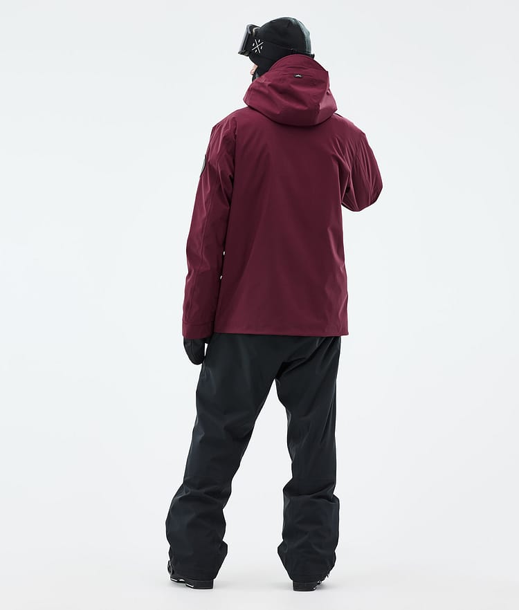 Dope Blizzard Full Zip Skijakke Herre Burgundy, Bilde 5 av 10