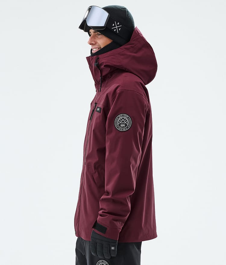 Dope Blizzard Full Zip Skijakke Herre Burgundy, Image 5 of 9