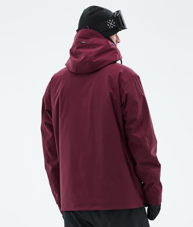 Dope Blizzard Full Zip Skijakke Herre Burgundy, Bilde 7 av 10