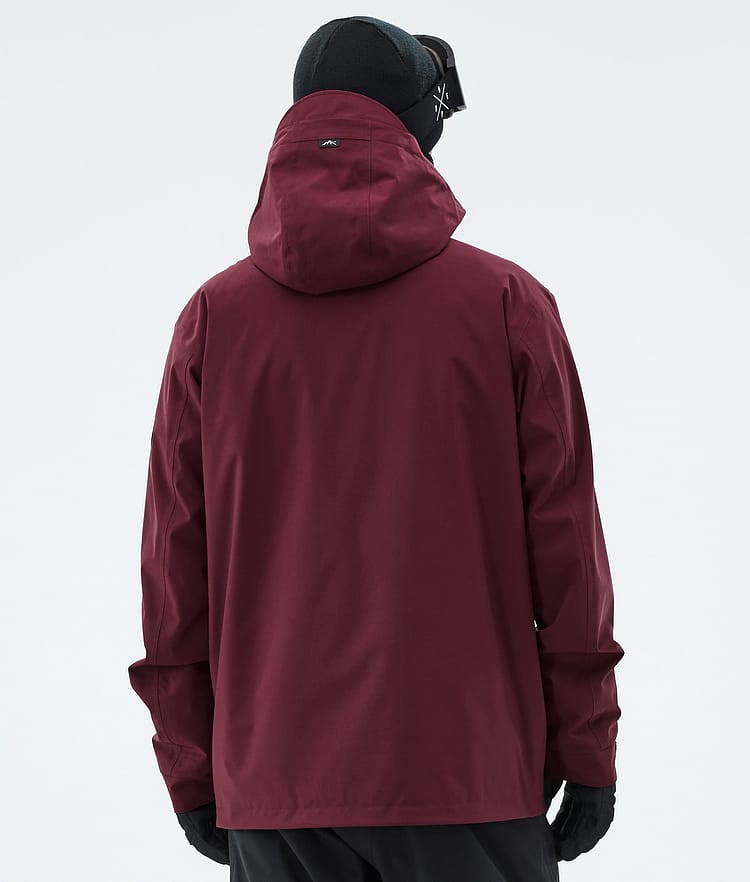 Dope Blizzard Full Zip Skijakke Herre Burgundy, Image 6 of 9