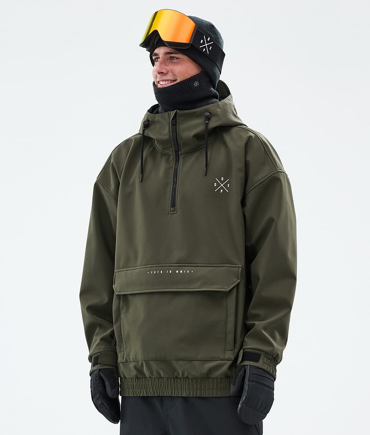 Dope Cyclone Snowboardjakke Herre Olive Green, Bilde 1 av 8