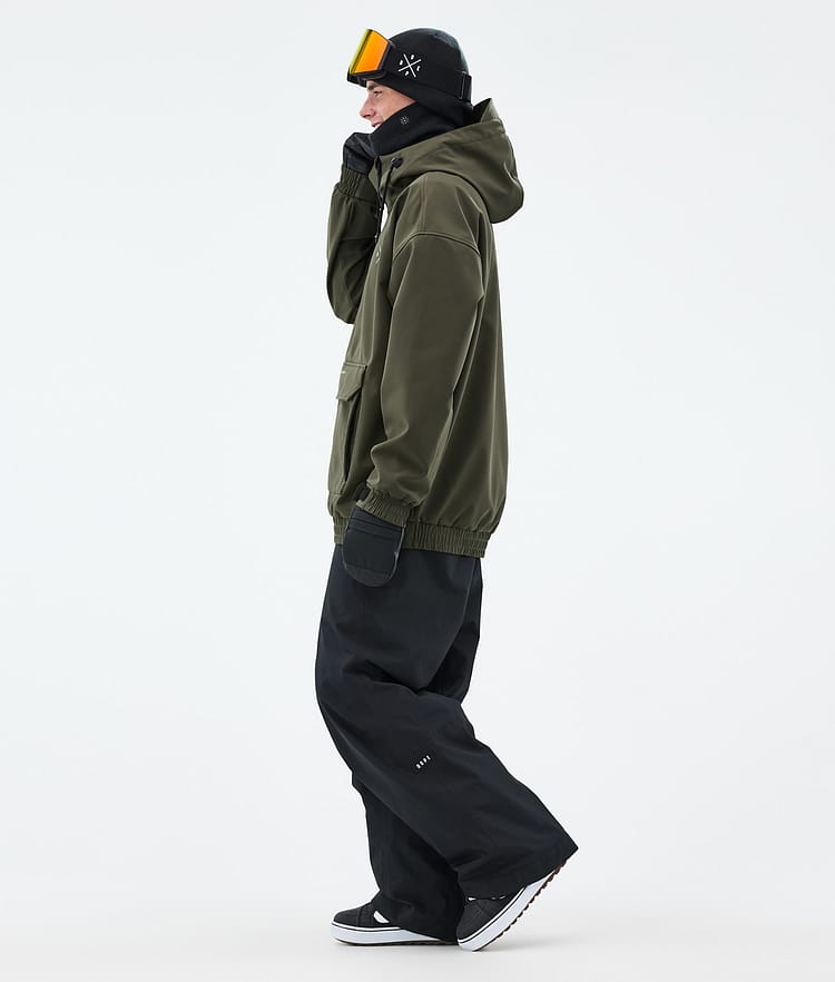 Dope Cyclone Snowboardjakke Herre Olive Green, Bilde 3 av 8