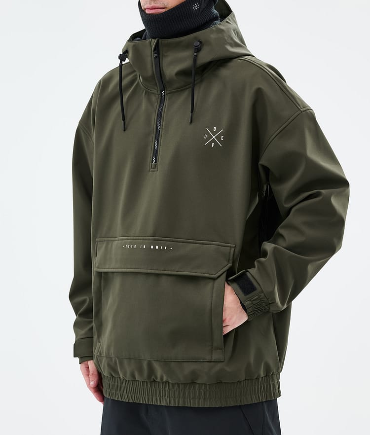 Dope Cyclone Snowboardjakke Herre Olive Green, Bilde 7 av 8