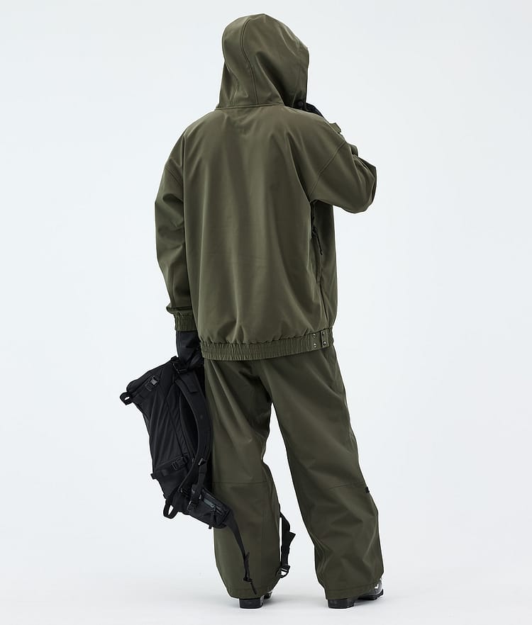 Dope Cyclone Skidoutfit Herre Olive Green, Image 2 of 2