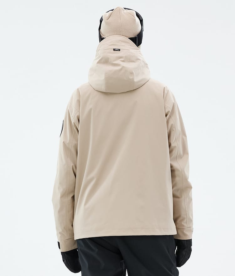Dope Blizzard W Full Zip Skijakke Dame Sand, Bilde 6 av 9