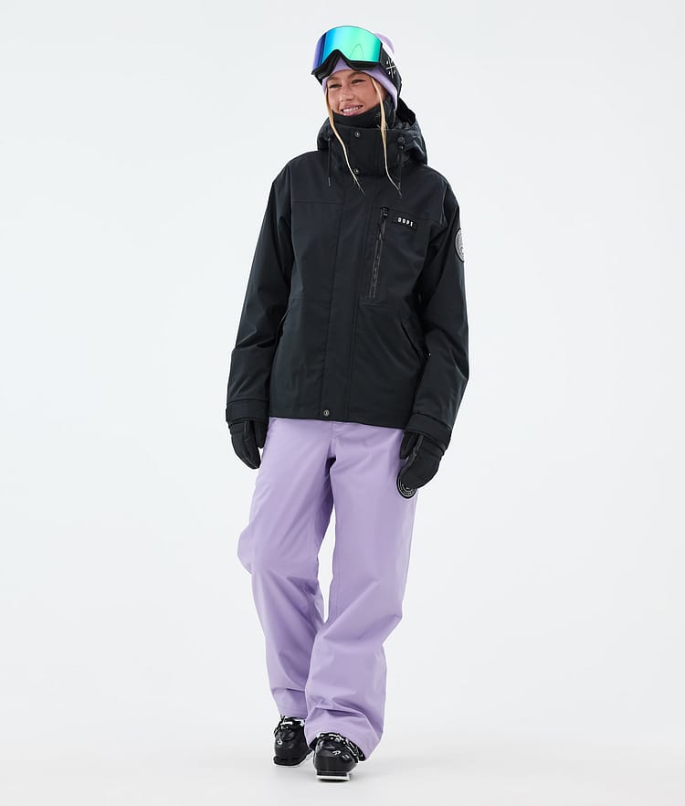 Dope Blizzard W Full Zip Skijakke Dame Black, Bilde 2 av 9