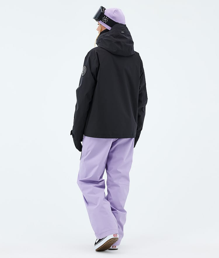 Dope Blizzard W Full Zip Snowboardjakke Dame Black, Image 3 of 9