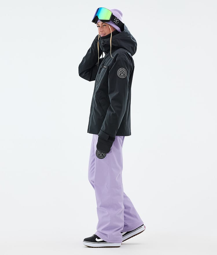 Dope Blizzard W Full Zip Snowboardjakke Dame Black, Bilde 3 av 9