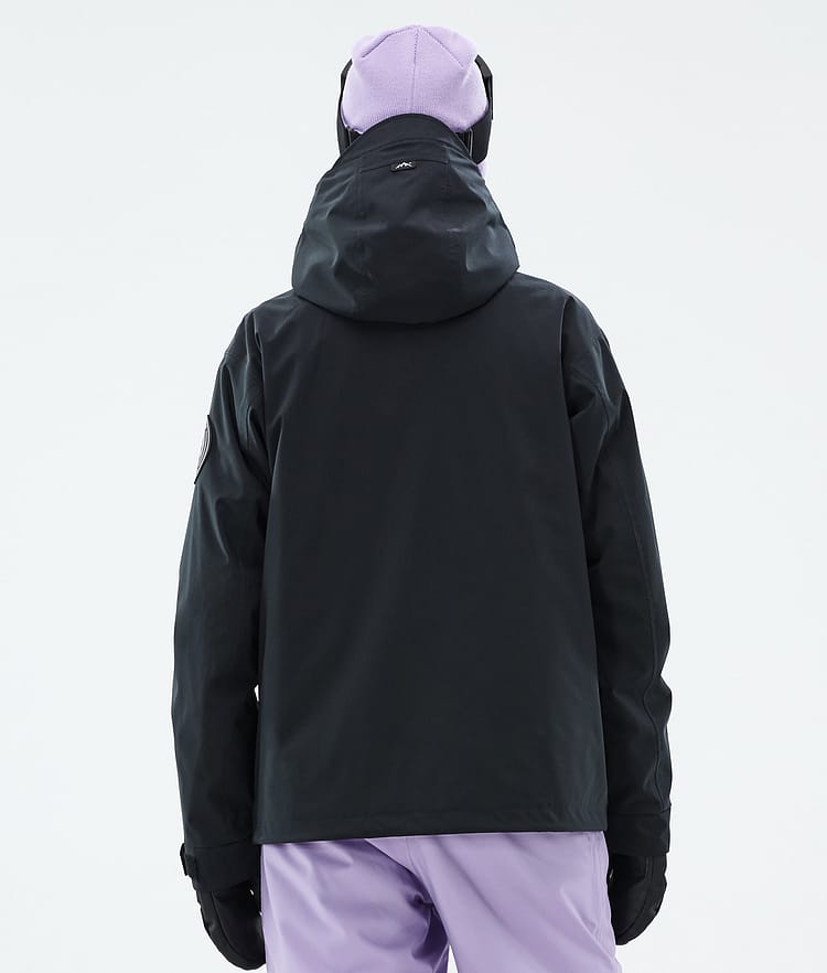 Dope Blizzard W Full Zip Snowboardjakke Dame Black, Bilde 6 av 9