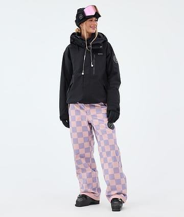 Dope Blizzard W Full Zip Skidoutfit Black/Squares