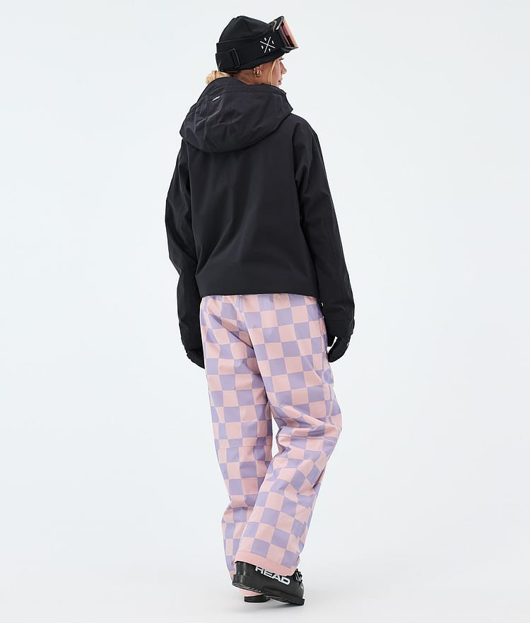 Dope Blizzard W Full Zip Skidoutfit Dame Black/Squares, Image 2 of 2