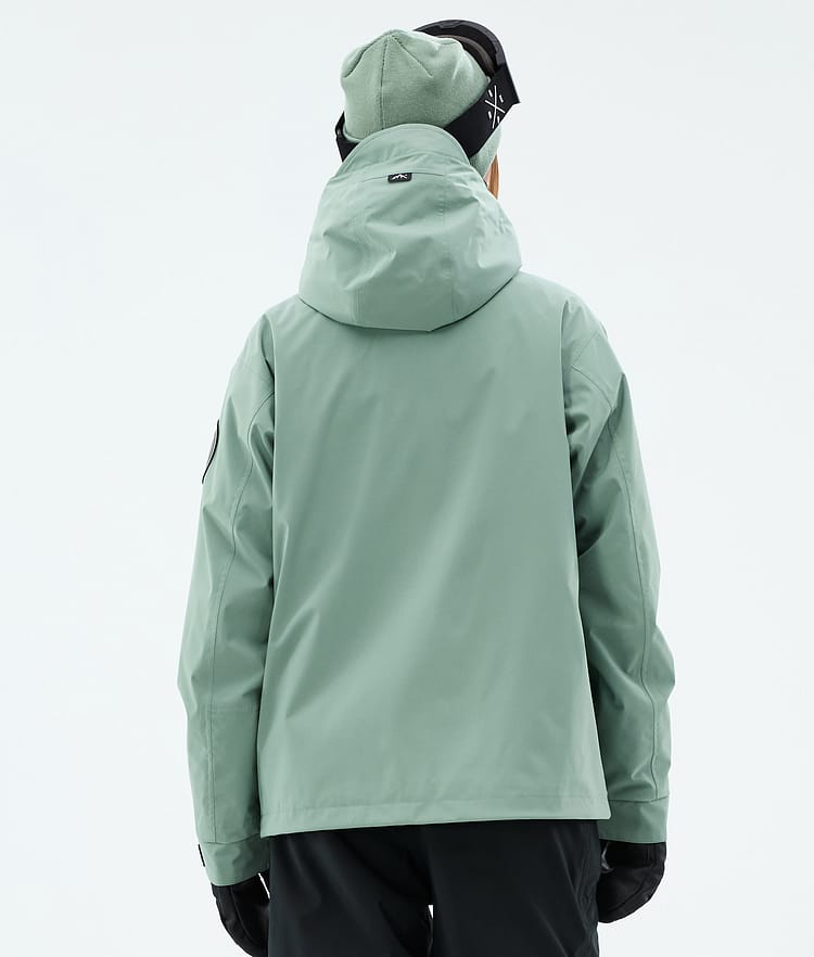 Dope Blizzard W Full Zip Snowboardjakke Dame Faded Green, Bilde 6 av 9