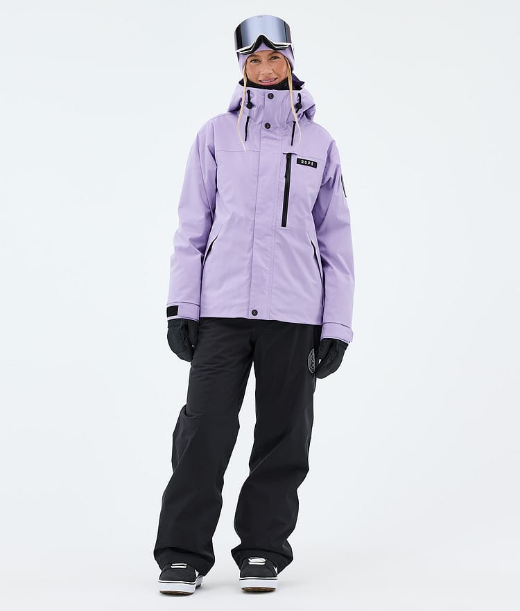 Dope Blizzard W Full Zip Snowboardjakke Dame Faded Violet, Image 2 of 9