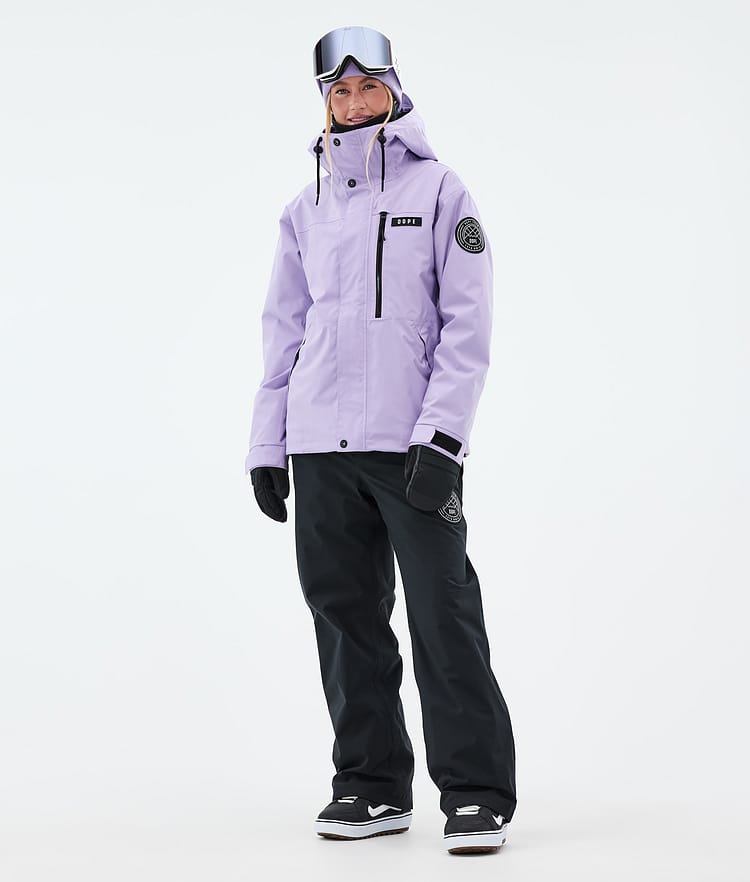 Dope Blizzard W Full Zip Snowboardjakke Dame Faded Violet, Bilde 2 av 9
