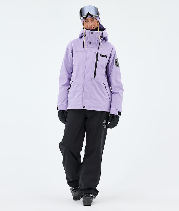 Dope Blizzard W Full Zip Skijakke Dame Faded Violet, Image 2 of 9