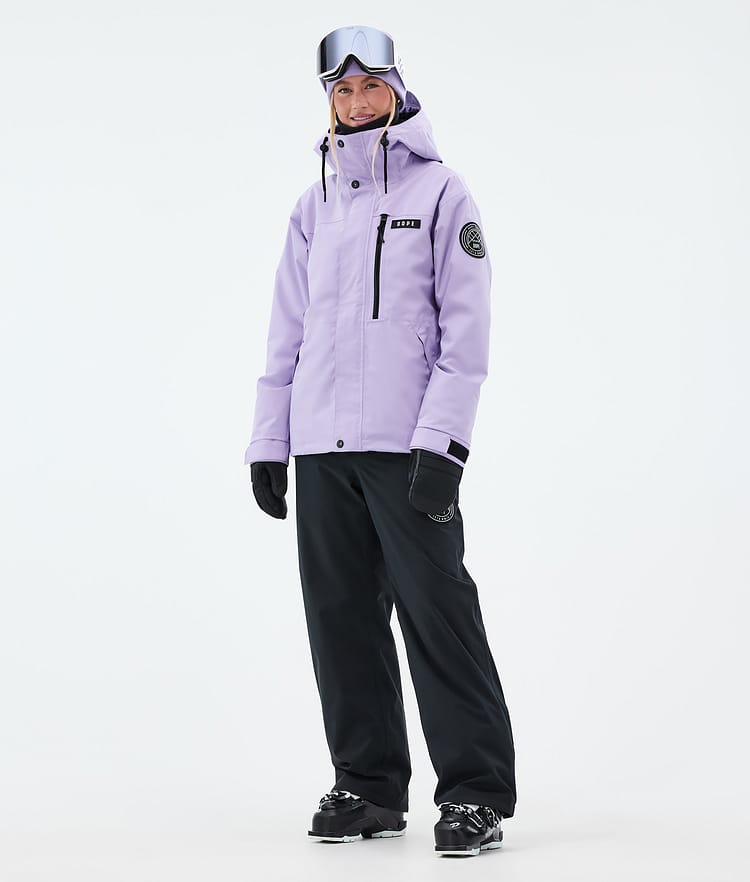 Dope Blizzard W Full Zip Skijakke Dame Faded Violet, Bilde 2 av 9