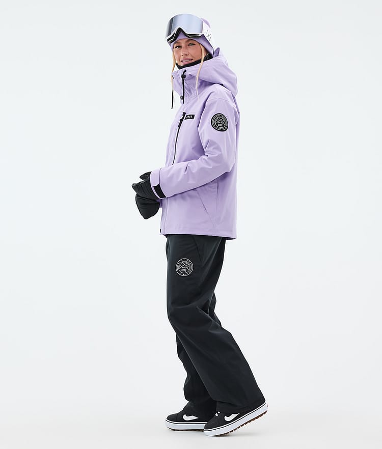 Dope Blizzard W Full Zip Snowboardjakke Dame Faded Violet, Bilde 3 av 9