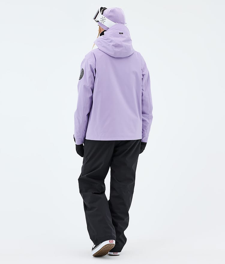 Dope Blizzard W Full Zip Snowboardjakke Dame Faded Violet, Image 3 of 9