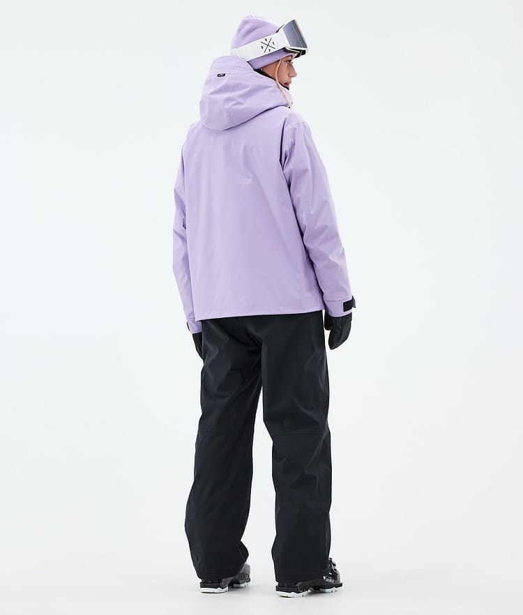 Dope Blizzard W Full Zip Skijakke Dame Faded Violet, Bilde 4 av 9