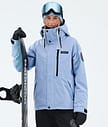 Dope Blizzard W Full Zip Snowboardjakke Dame Light Blue