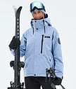 Dope Blizzard W Full Zip Skijakke Dame Light Blue