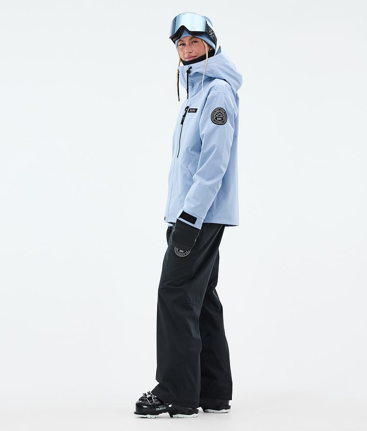 Dope Blizzard W Full Zip Skijakke Dame Light Blue, Bilde 3 av 9