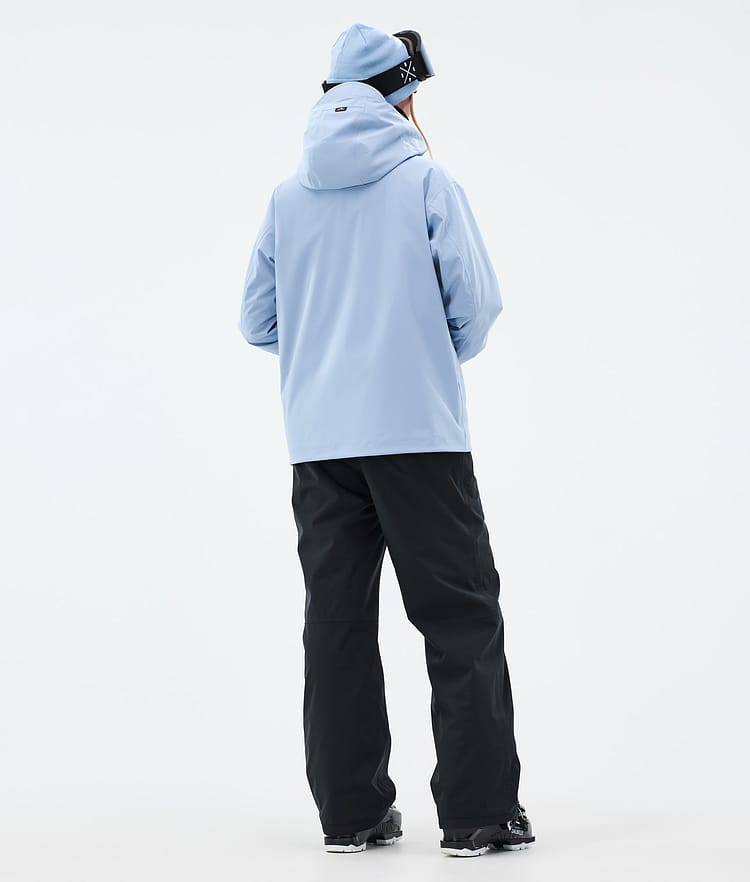 Dope Blizzard W Full Zip Skijakke Dame Light Blue, Bilde 4 av 9