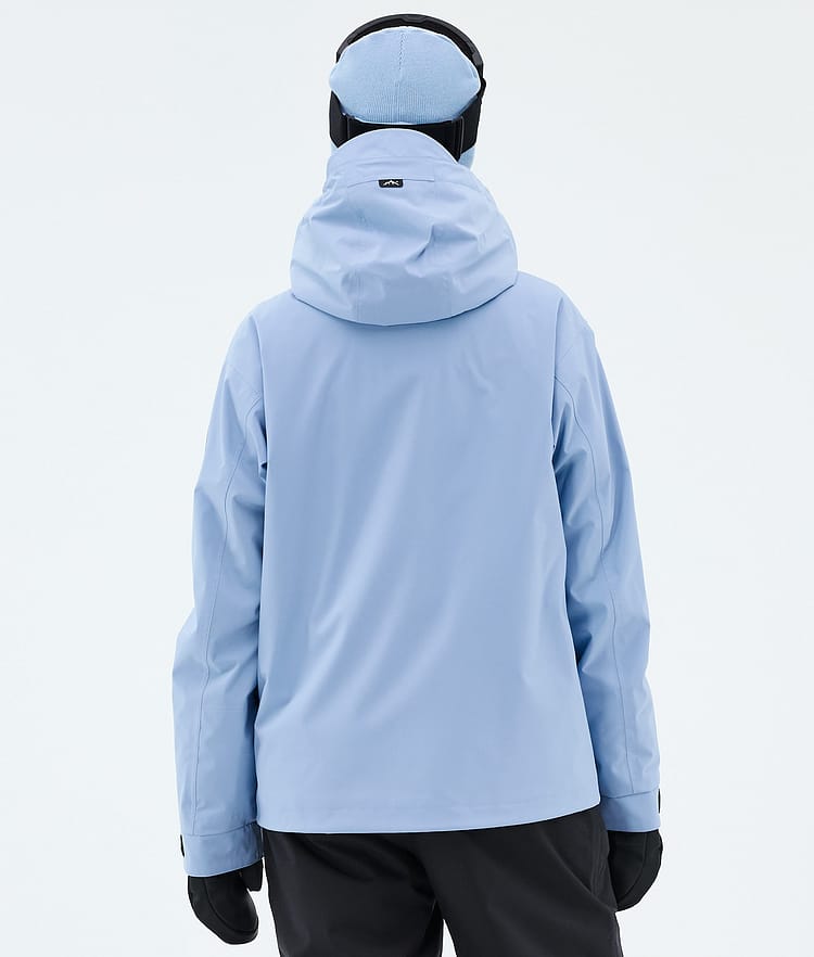 Dope Blizzard W Full Zip Snowboardjakke Dame Light Blue, Image 6 of 9