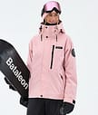 Dope Blizzard W Full Zip Snowboardjakke Dame Soft Pink