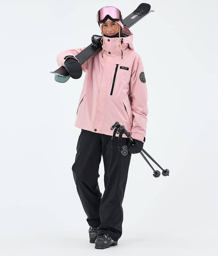 Dope Blizzard W Full Zip Skijakke Dame Soft Pink, Image 2 of 9