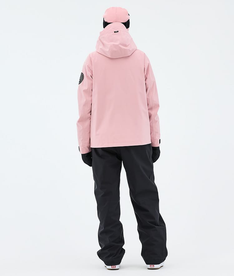 Dope Blizzard W Full Zip Snowboardjakke Dame Soft Pink, Image 3 of 9
