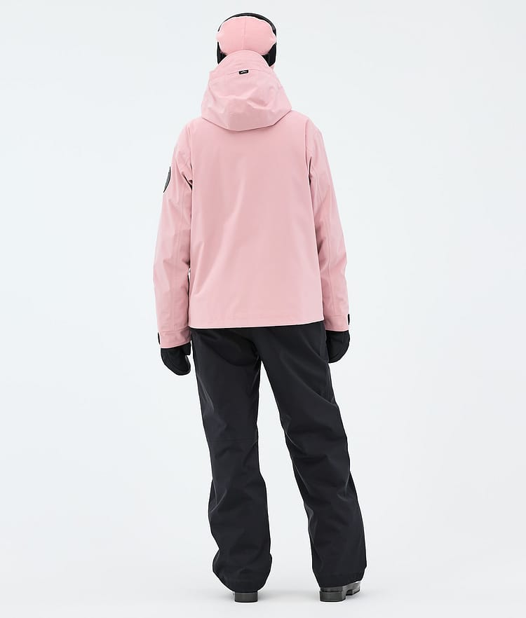 Dope Blizzard W Full Zip Skijakke Dame Soft Pink, Image 3 of 9