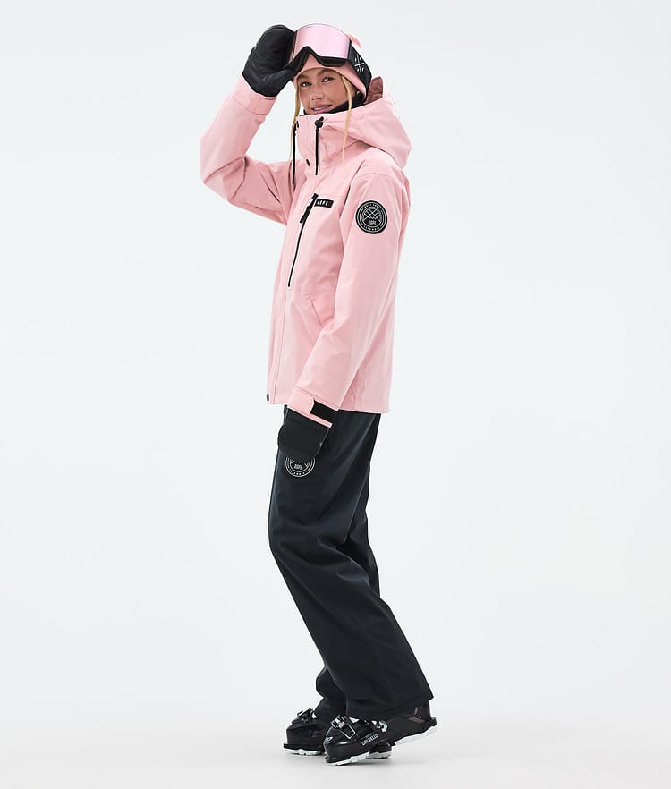 Dope Blizzard W Full Zip Skijakke Dame Soft Pink, Bilde 3 av 9