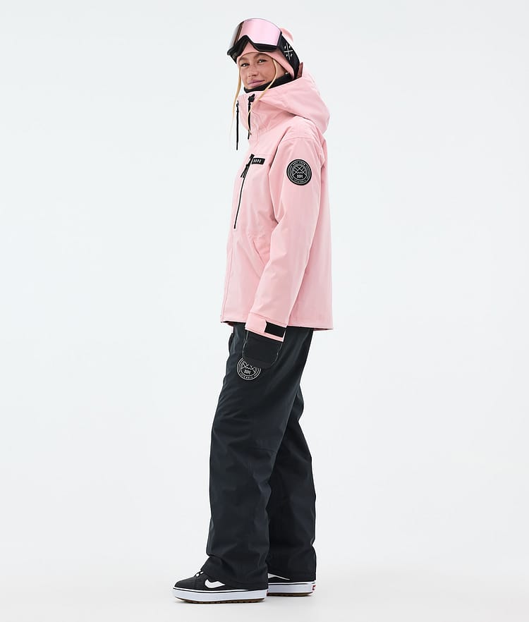 Dope Blizzard W Full Zip Snowboardjakke Dame Soft Pink, Bilde 3 av 9