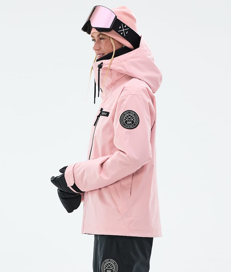 Dope Blizzard W Full Zip Skijakke Dame Soft Pink, Bilde 5 av 9