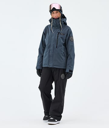 Dope Blizzard W Full Zip Snowboardoutfit Metal Blue/Black