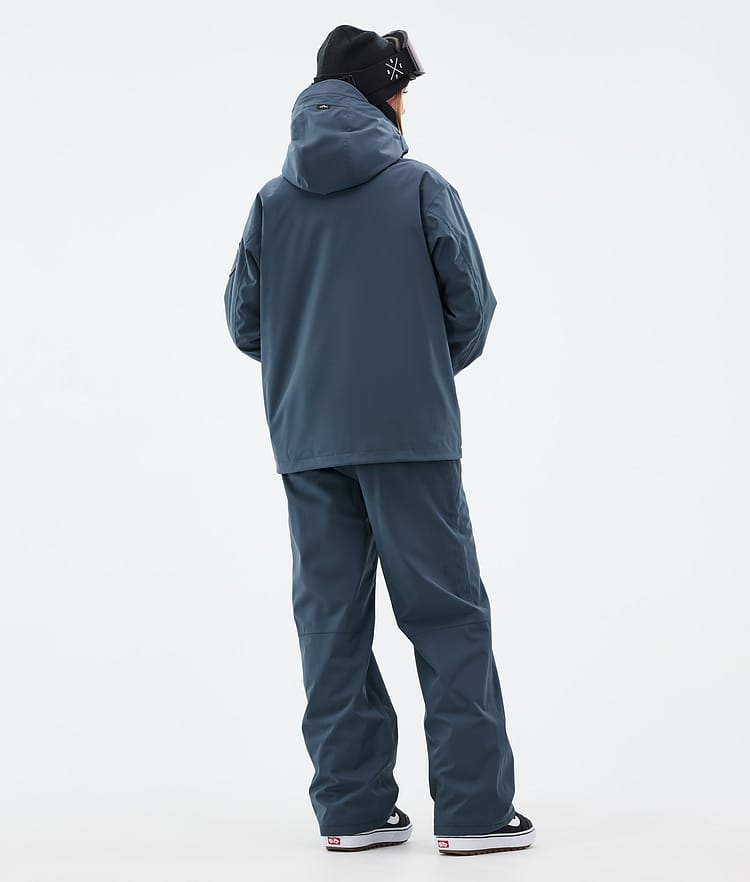 Dope Blizzard W Full Zip Snowboardjakke Dame Metal Blue, Bilde 4 av 9