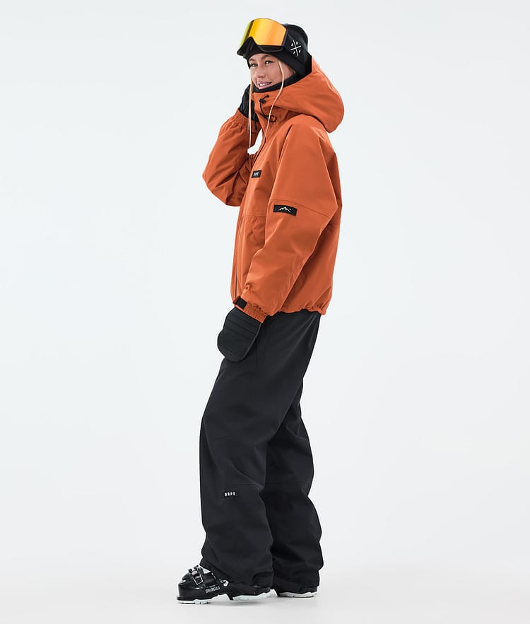 Dope Spartan W Skijakke Dame Burned Orange, Bilde 3 av 8