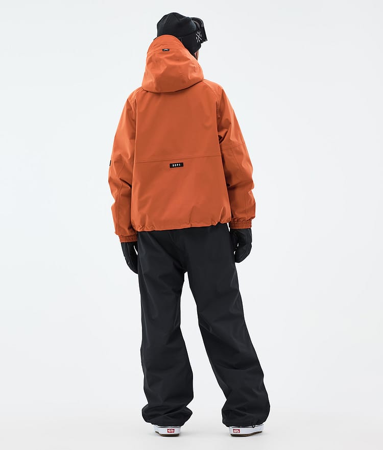 Dope Spartan W Snowboardjakke Dame Burned Orange, Bilde 4 av 8