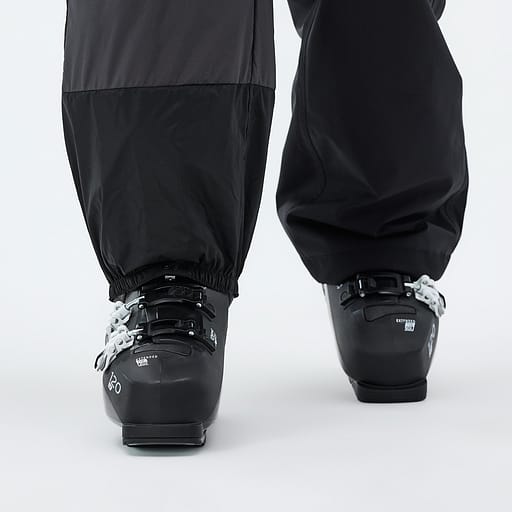 Elastiske snøgamasjer.