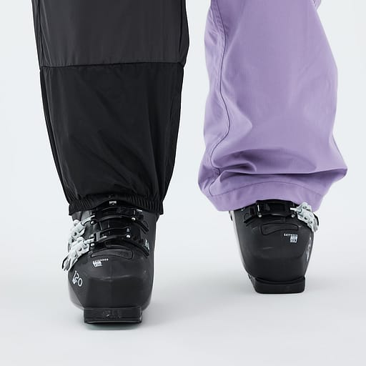 Elastiske snøgamasjer.