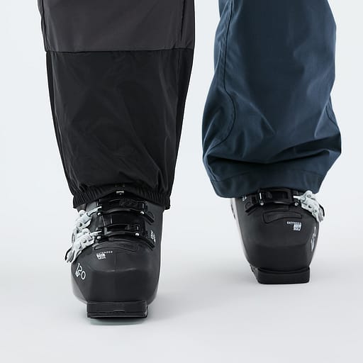 Elastiske snøgamasjer.