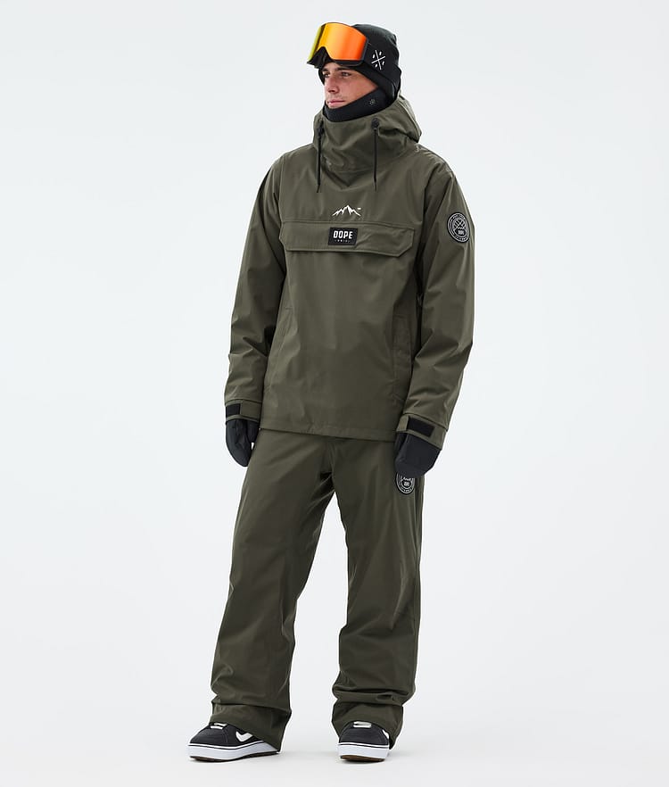 Dope Blizzard Snowboardbukse Herre Olive Green, Bilde 2 av 5