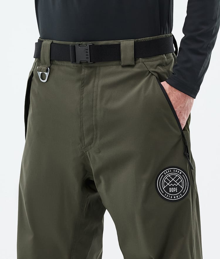 Dope Blizzard Skibukse Herre Olive Green, Bilde 5 av 5