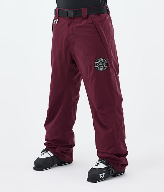 Dope Blizzard Skibukse Herre Burgundy