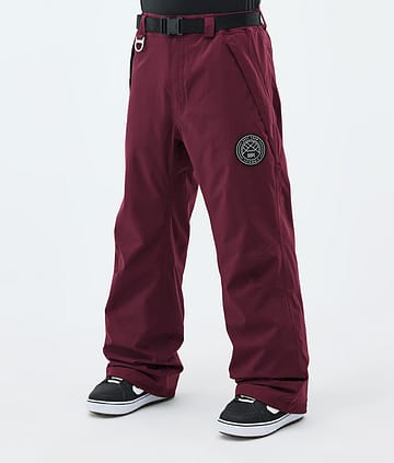 Dope Blizzard Snowboardbukse Burgundy