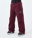 Dope Blizzard Snowboardbukse Herre Burgundy