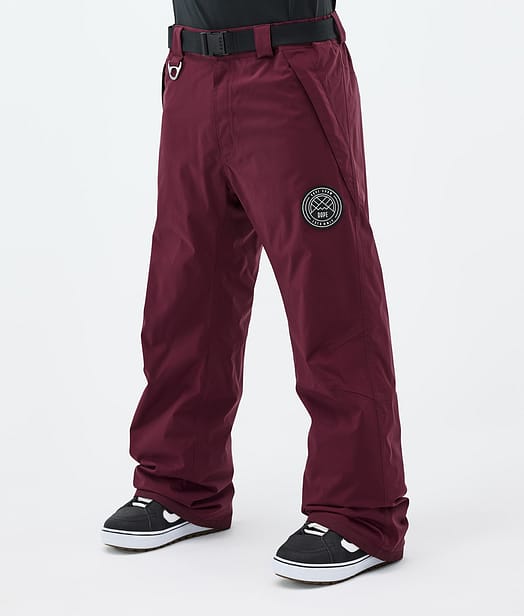 Dope Blizzard Snowboardbukse Herre Burgundy
