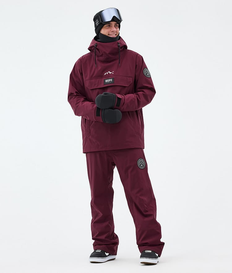 Dope Blizzard Snowboardbukse Herre Burgundy, Image 2 of 5